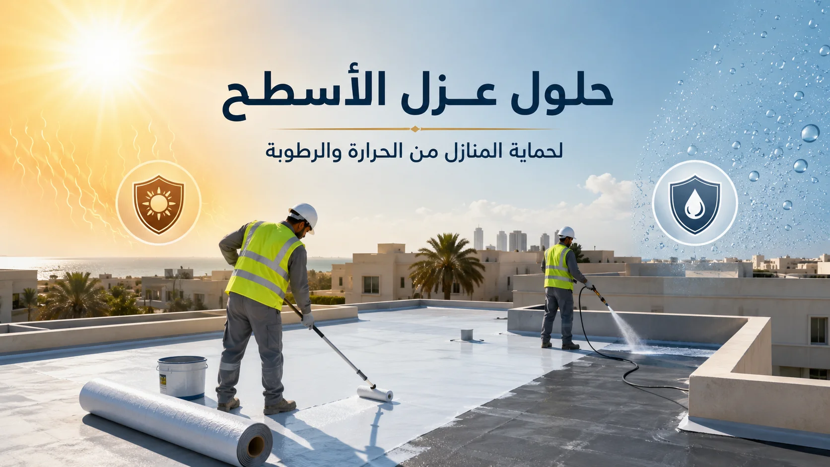 حلول عزل الأسطح لحماية المنازل