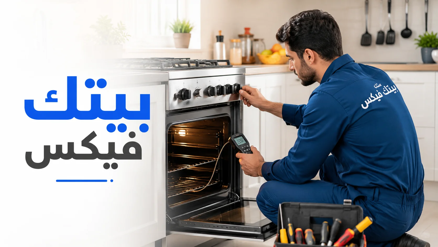 فني تصليح افران موثوق
