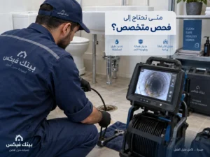 علامات انسداد شبكة الصرف وكيف تعرف أن المشكلة أعمق من البالوعة